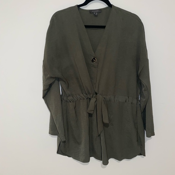 Primark Tops - Gently worn green Primark blouse size 12.